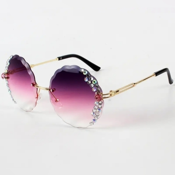 unbranded Accessories - New rimless women's fashion sunglasses